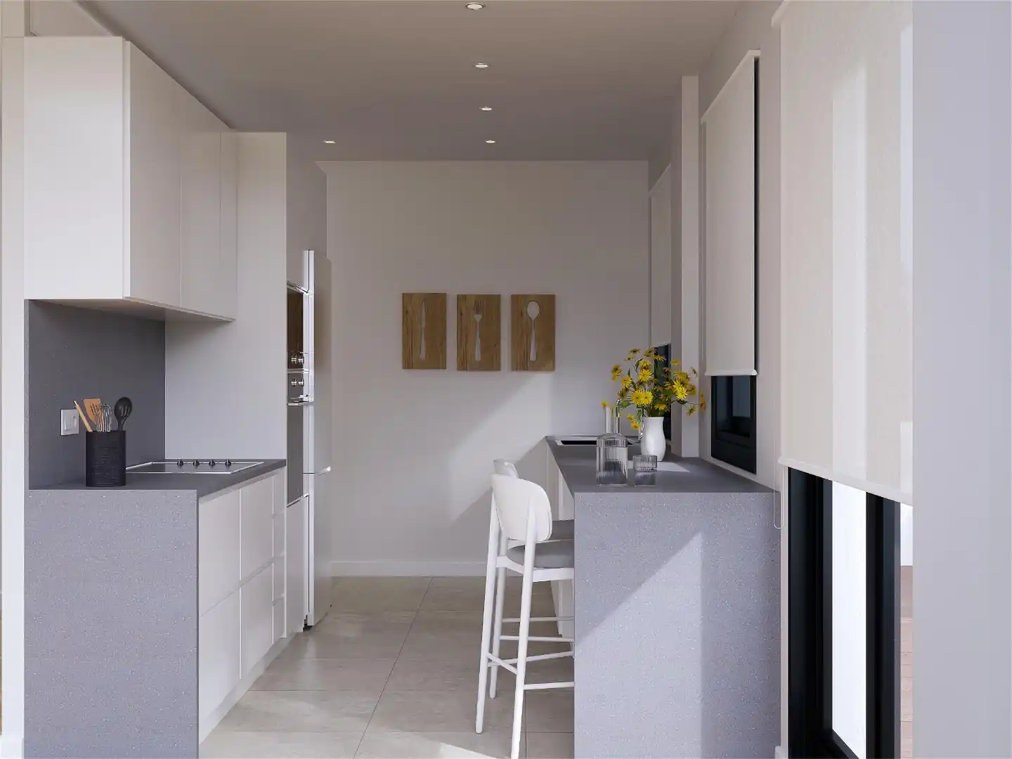 Piso de obra nueva con terraza en venta en Carrer Major 490, imagen 4