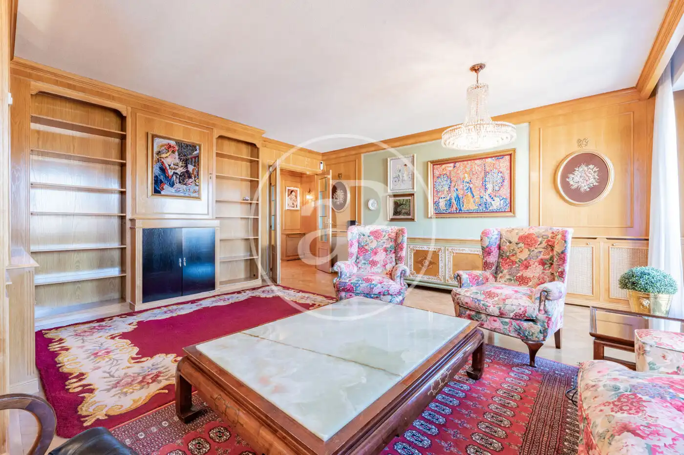Living room of Flat for sale in Madrid  with Air Conditioner and Heating