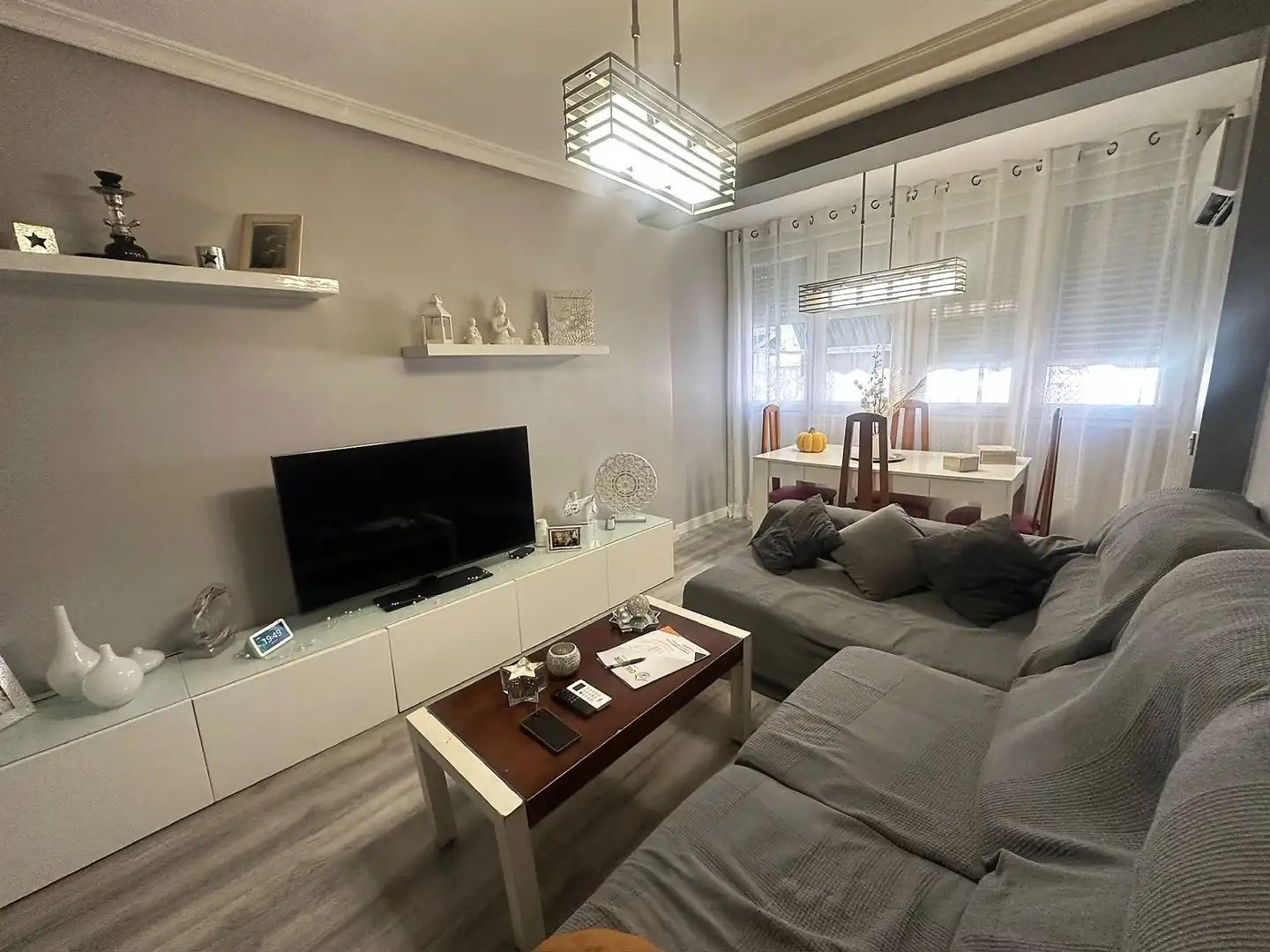 Wohnzimmer von Wohnung zum Verkauf in Fuenlabrada mit Klimaanlage, Heizung und Abstellraum