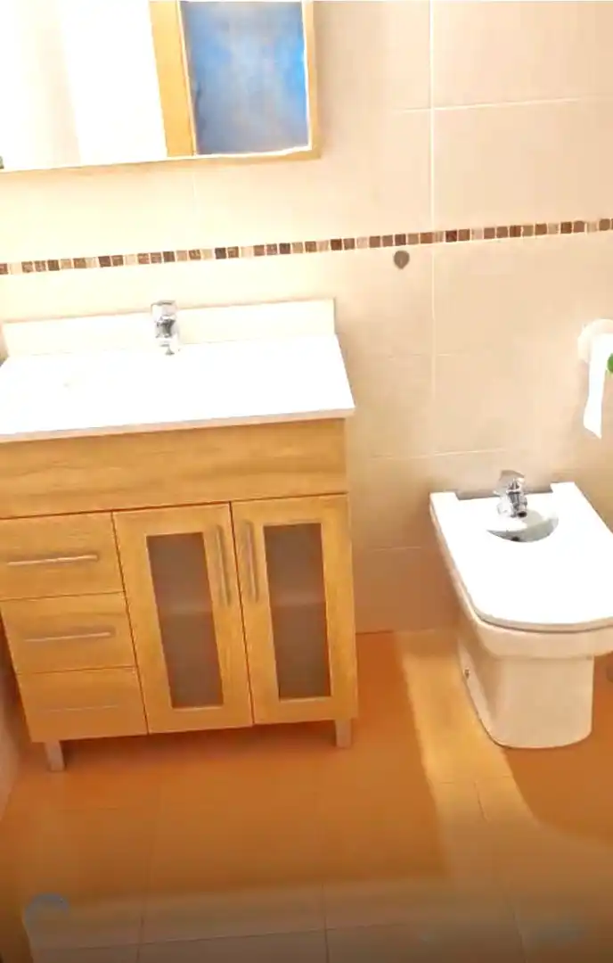 Baño de Apartamento en venta en Murcia con Aire acondicionado, Calefacción y Amueblado