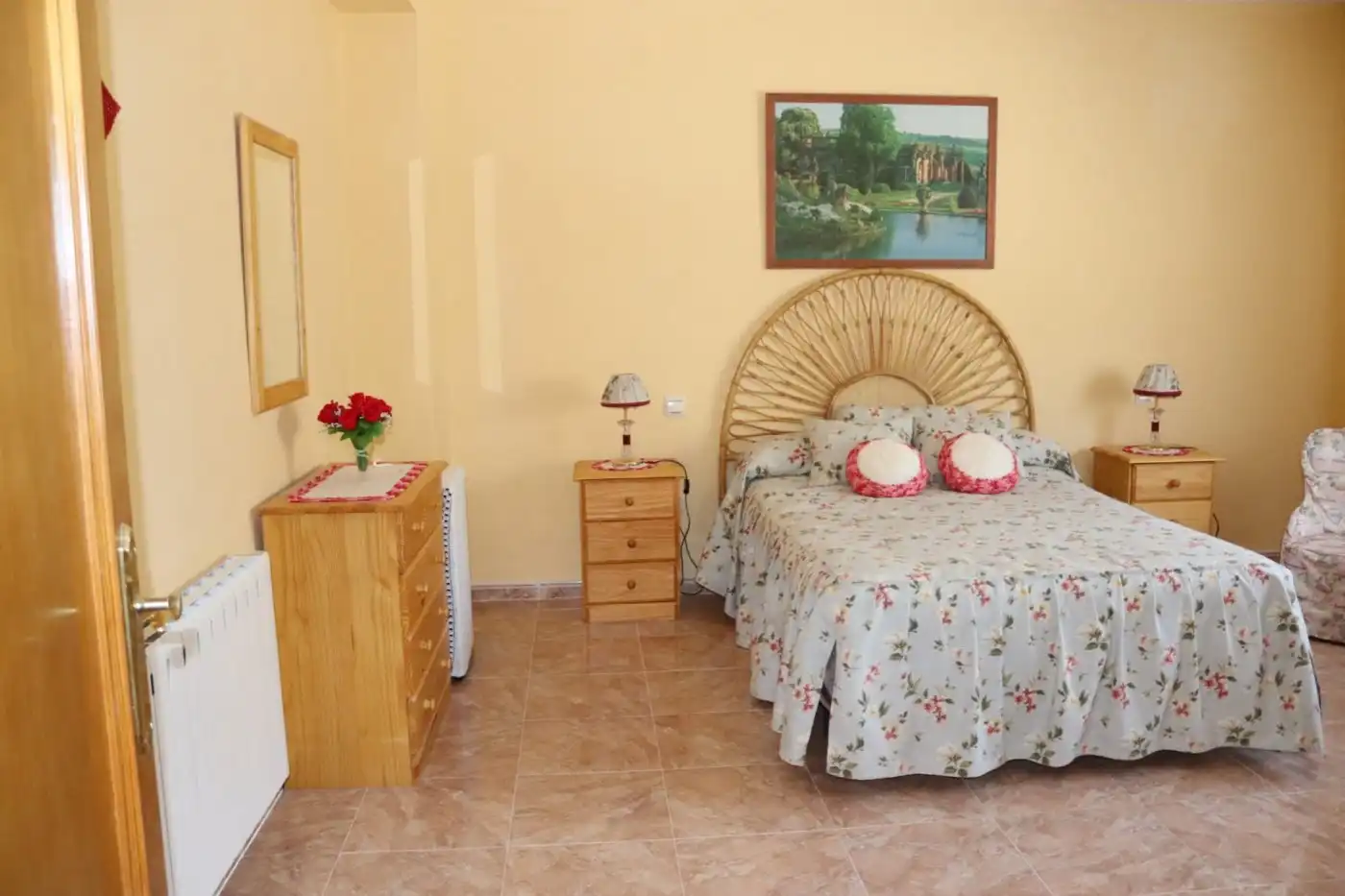 Schlafzimmer von Country house zum Verkauf in El Burgo mit Terrasse und Balkon