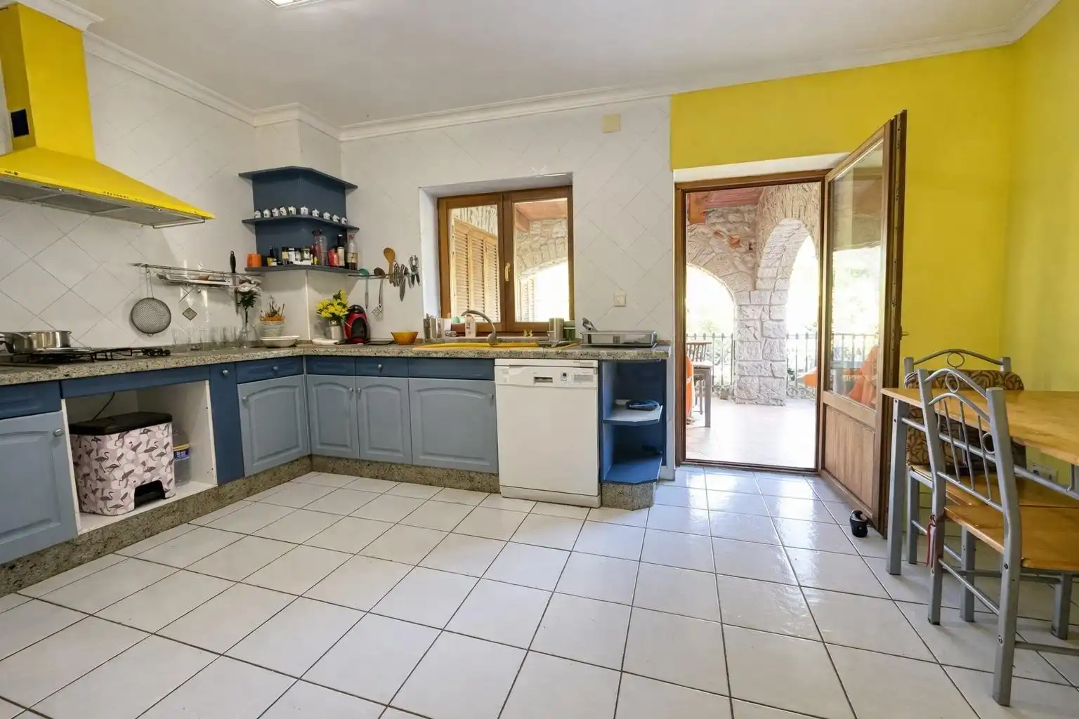 Cocina de Finca rústica en venta en Llíber con Aire acondicionado, Calefacción y Jardín privado