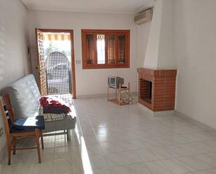 Living room of Single-family semi-detached for sale in  Murcia Capital  with Private garden and Terrace