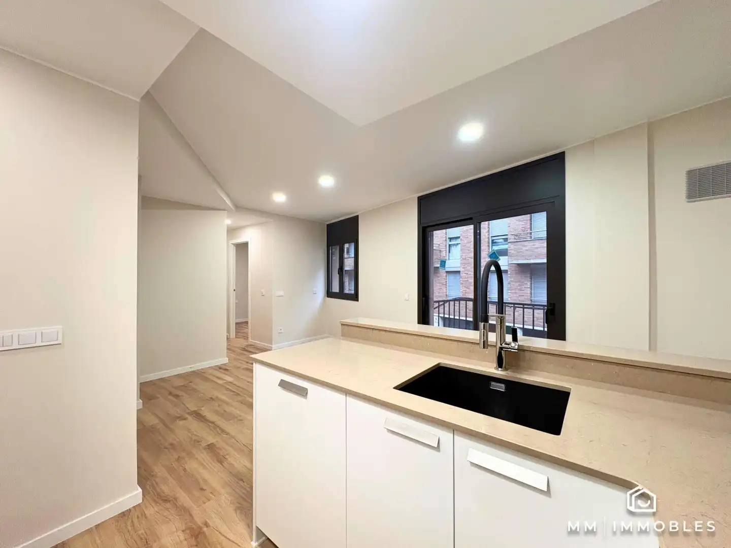 Küche von Wohnung zum Verkauf in Granollers mit Heizung und Parkett