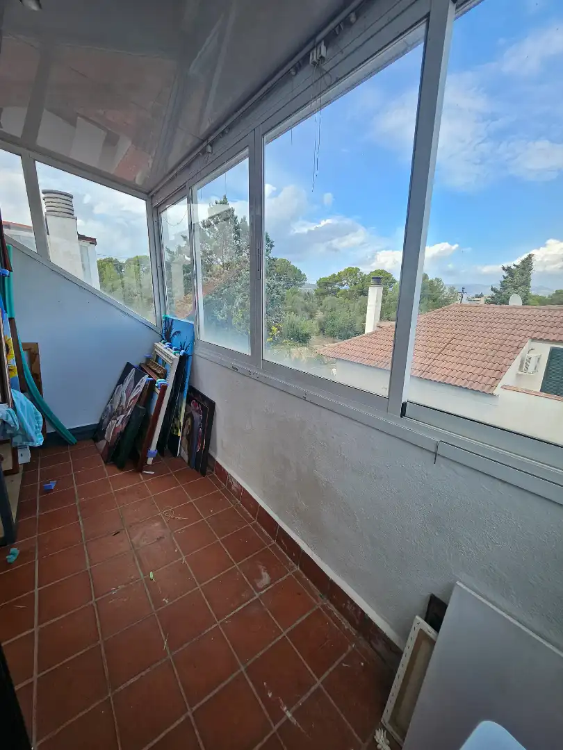Casa aparellada amb terrassa en venda a Carrer del Pensament, imagen 35