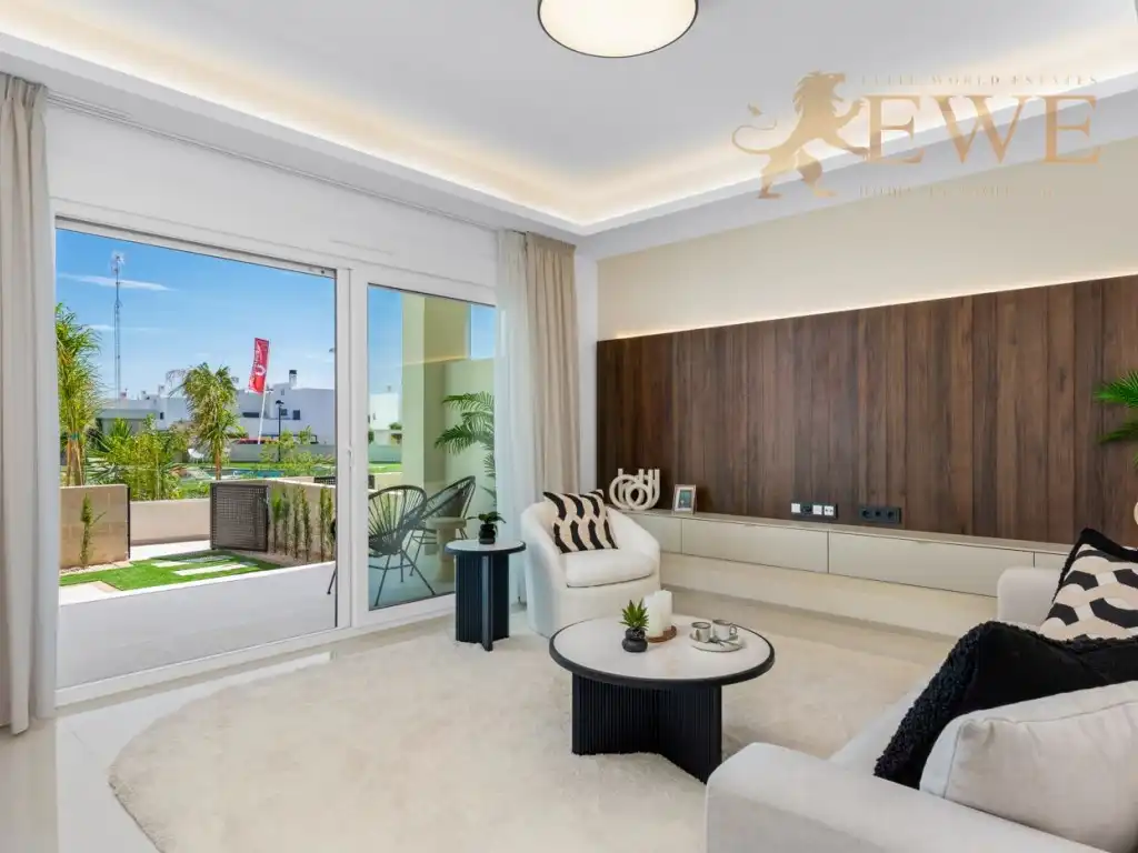 Sala de estar de Apartamento en venta en Rojales