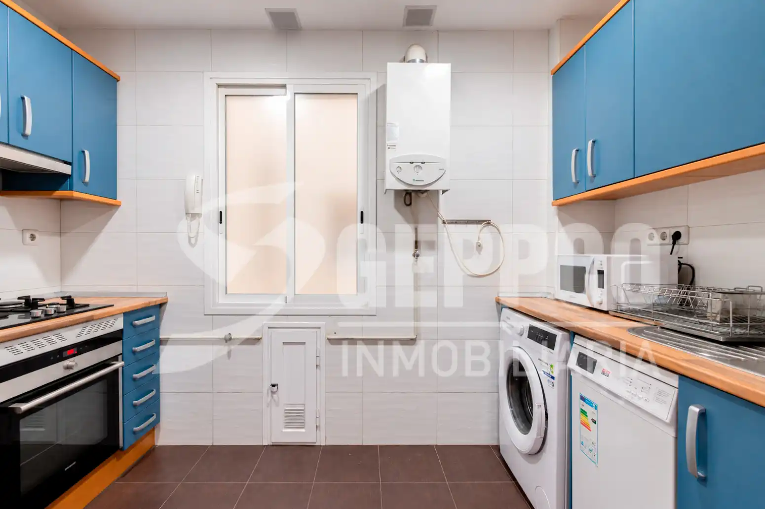 Cocina de Piso de alquiler en Barrio de Salamanca