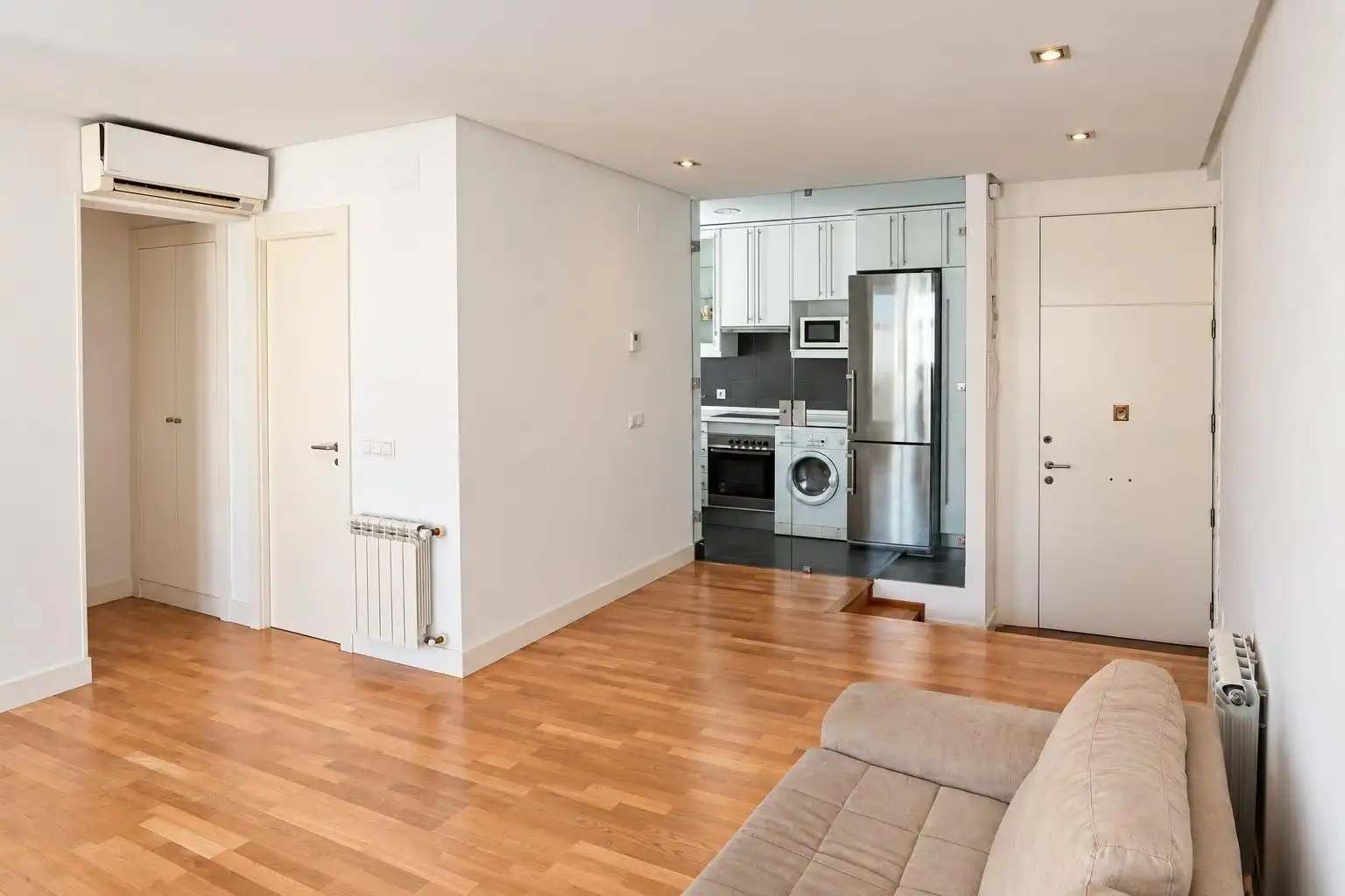 Sala de estar de Piso en venta en Madrid con Aire acondicionado, Calefacción y Amueblado