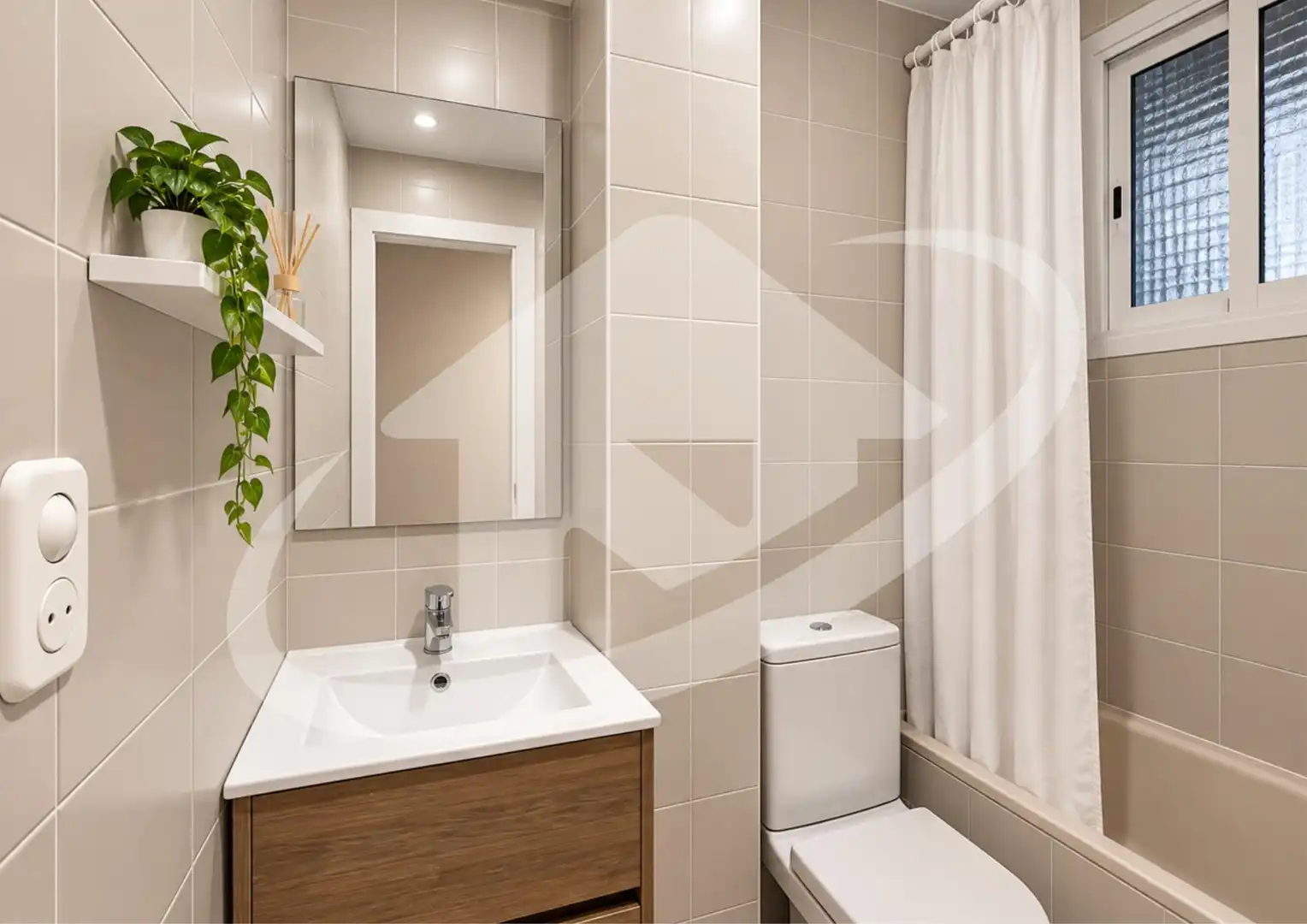 Bathroom of Flat for sale in Sabadell  with Heating and Balcony