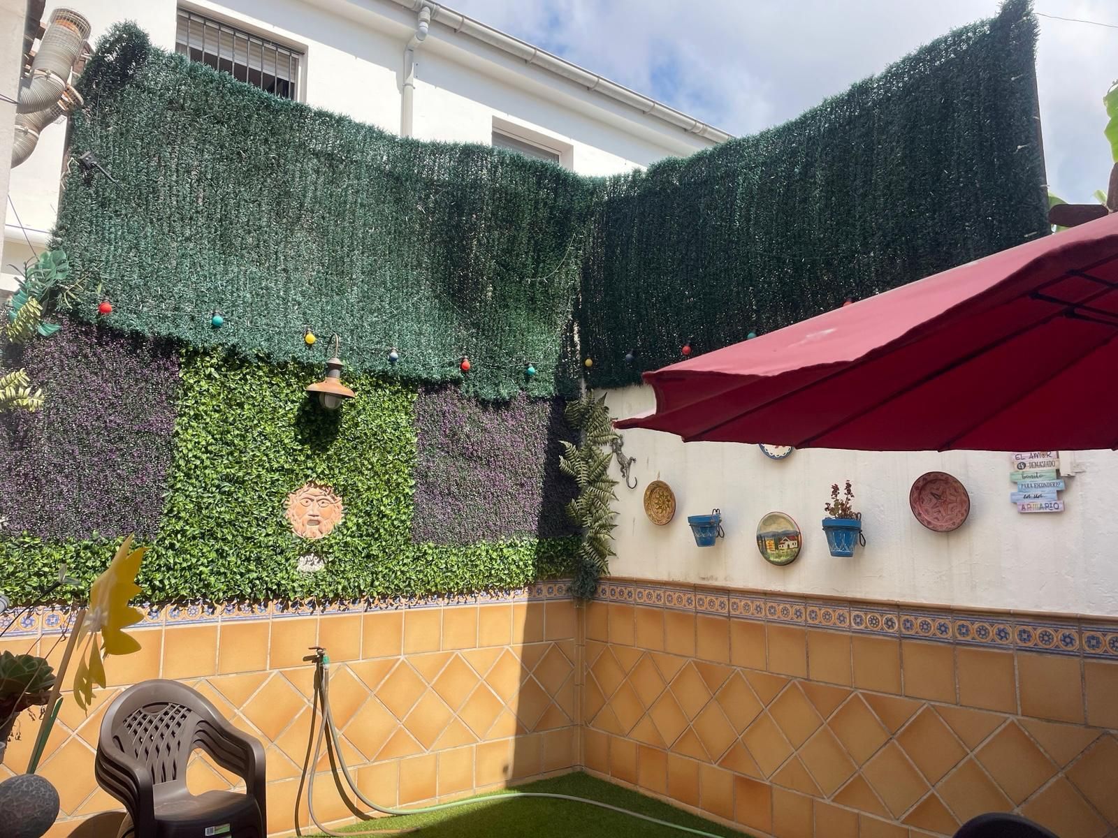 Terrace of Single-family semi-detached for sale in Algeciras