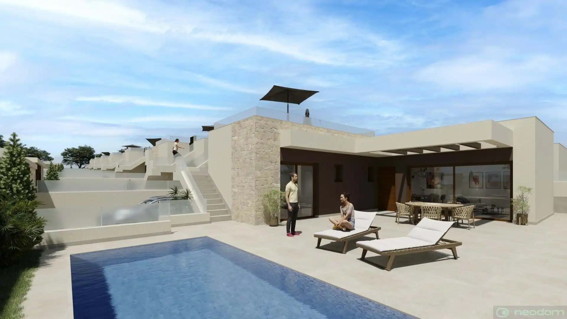Terrassa de Casa o xalet en venda en Rojales amb Terrassa