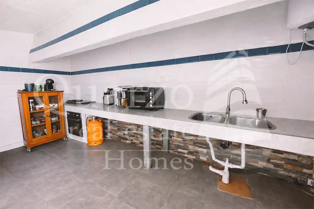 Cocina de Casa o chalet en venta en Alberic con Jardín privado, Terraza y Trastero