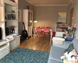 Living room of Flat to rent in  Madrid Capital  with Air Conditioner and Swimming Pool