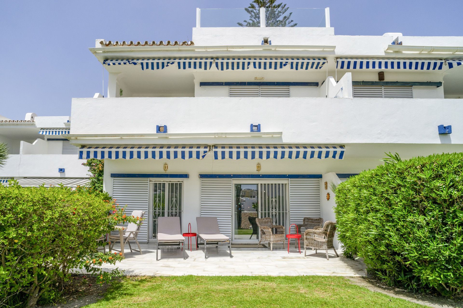 Garden of Planta baja for sale in Marbella  with Terrace, Swimming Pool and Sauna