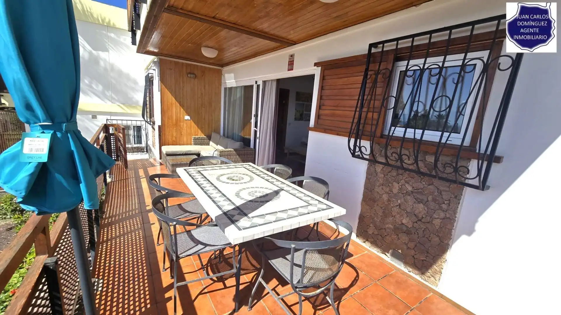 Terrace of Apartments for rent in San Bartolomé de Tirajana  with Terrace, Furnished and Community pool