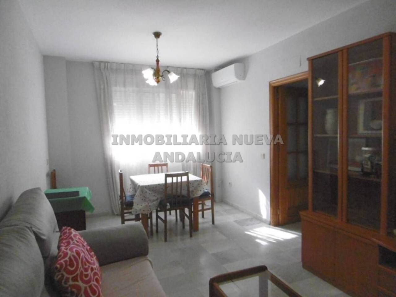 Sala d'estar de Pis de lloguer en  Almería Capital amb Aire condicionat i Moblat