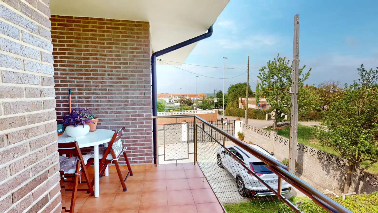 Terraza de Casa o chalet en venta en Santander con Calefacción, Jardín privado y Parquet