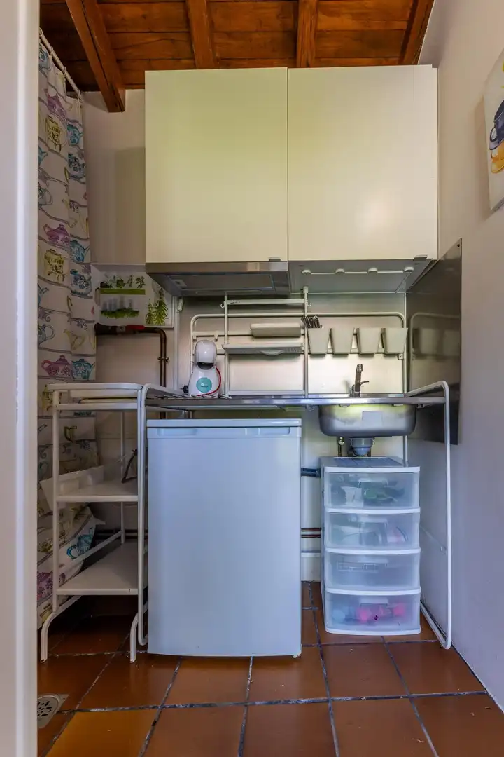 Cocina de Casa o chalet en venta en O Pino  con Calefacción, Jardín privado y Terraza