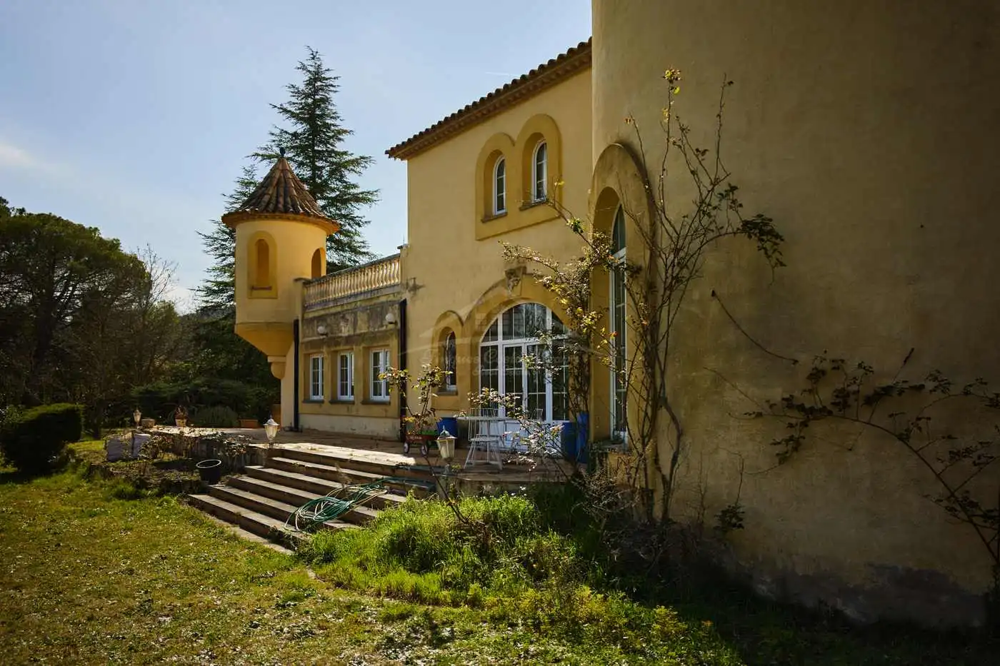 Vista exterior de Finca rústica en venta en Celrà con Calefacción, Jardín privado y Terraza