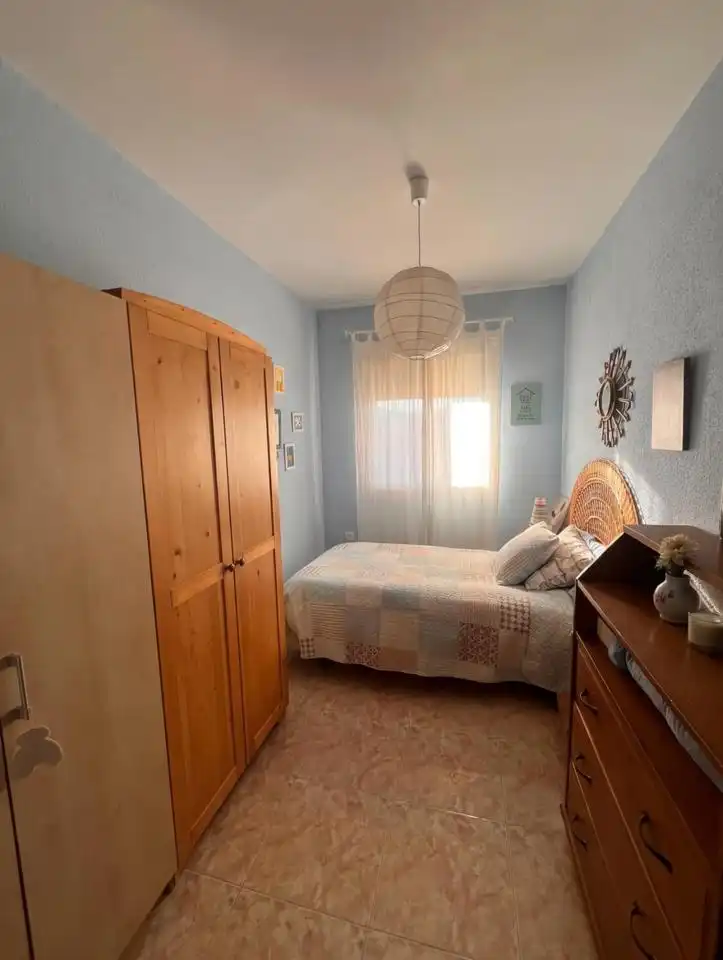 Bedroom of Flat for sale in Plasencia  with Terrace and Furnished