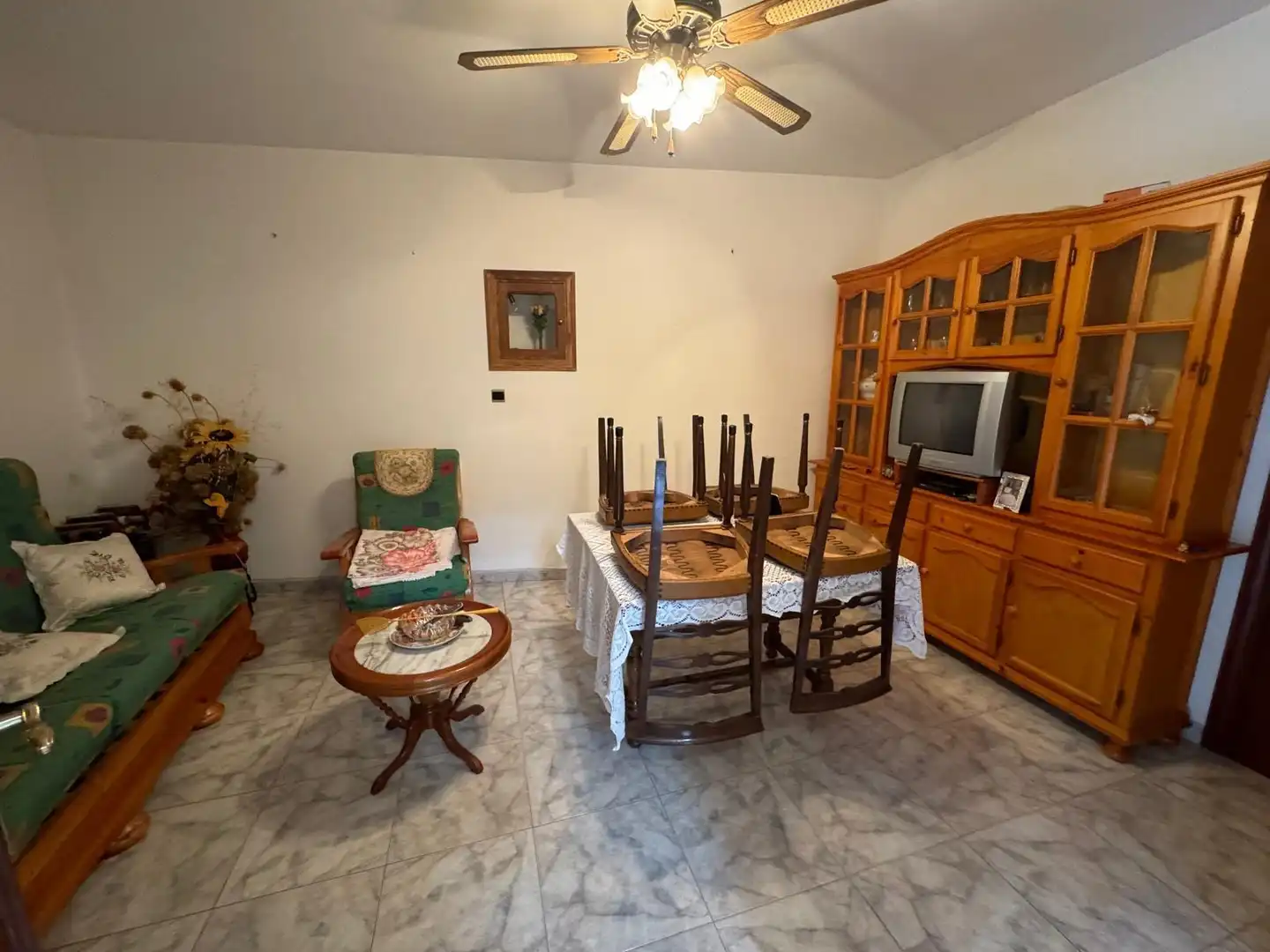 Dining room of Houses for sale in Vega de Espinareda  with Heating