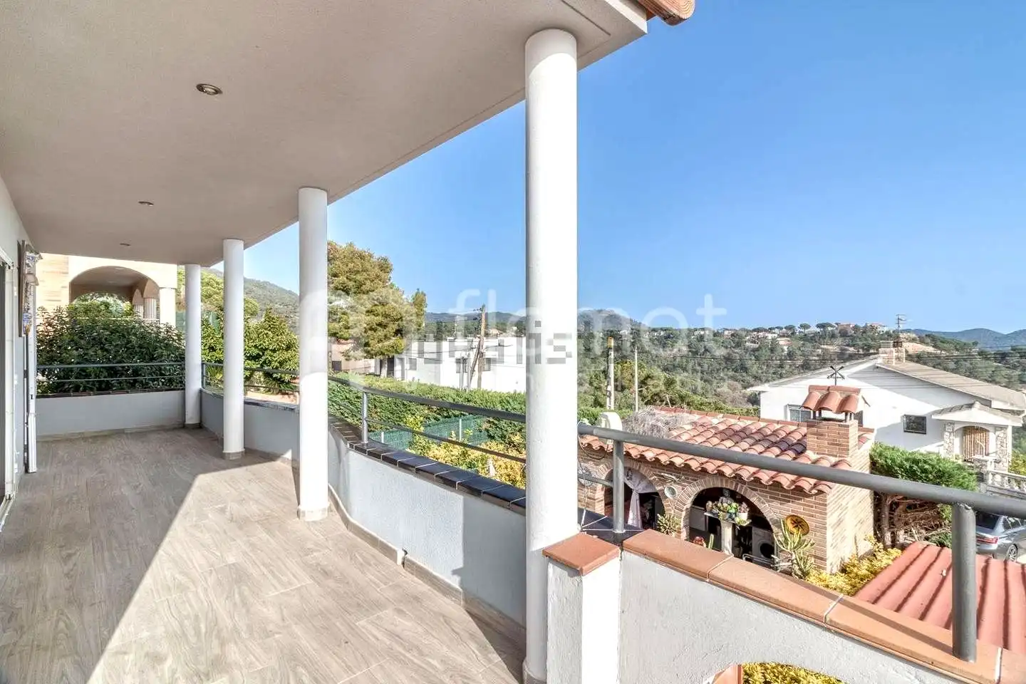 Vista exterior de Casa o xalet en venda en Tordera amb Terrassa i Piscina