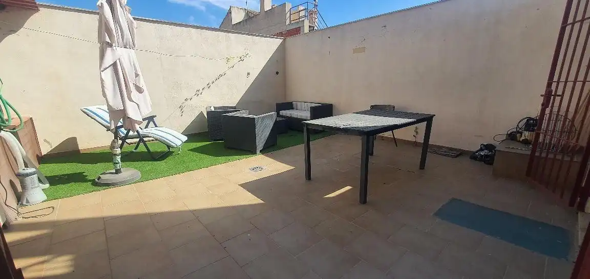 Terrassa de Casa adosada en venda en Hellín amb Aire condicionat, Calefacció i Parquet
