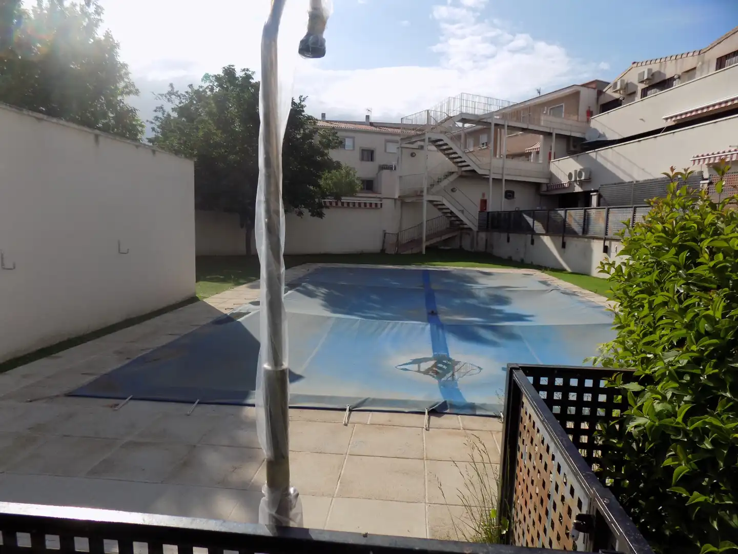 Swimming pool of Apartments for rent in Morata de Tajuña  with Air Conditioner, Heating and Terrace