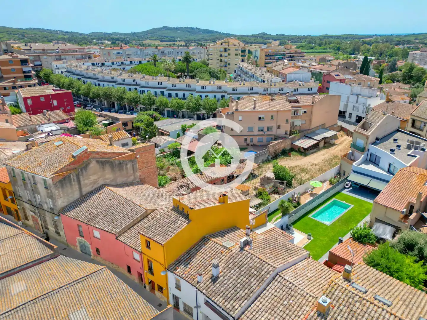 Vista exterior de Casa adosada en venta en Palafrugell con Calefacción, Parquet y Terraza