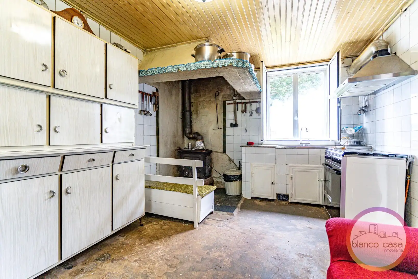 Cocina de Casa o chalet en venta en Santa Comba con Trastero