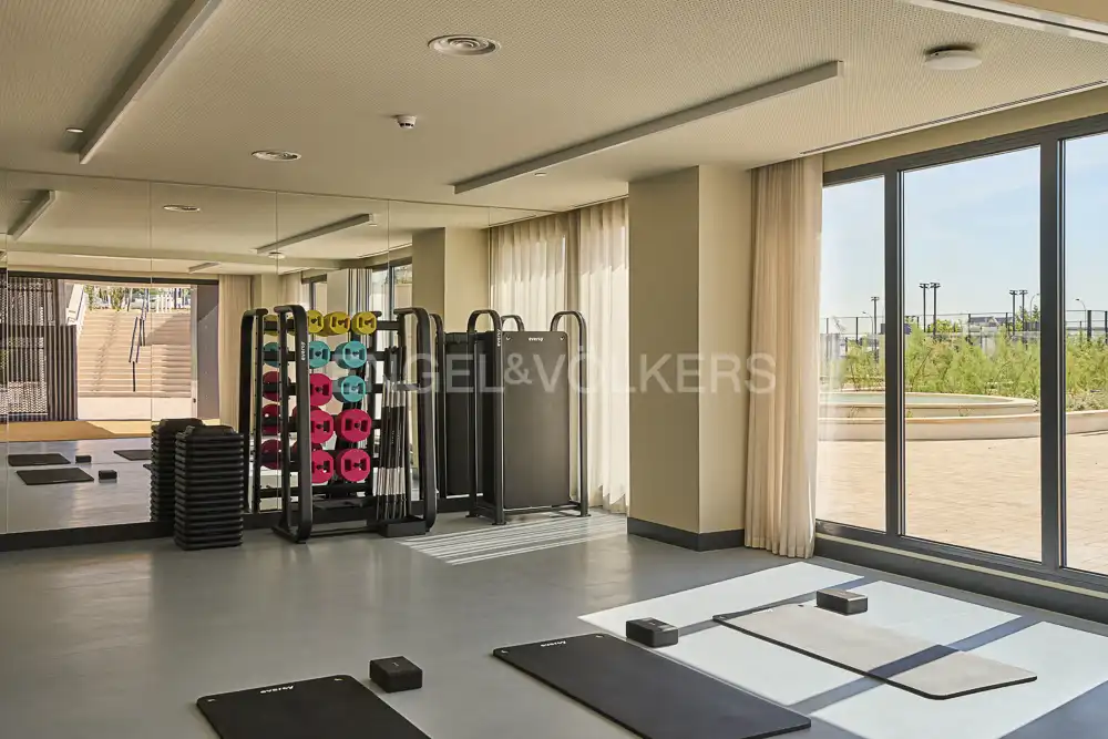 Habitación de Estudio de alquiler en Alcobendas con Aire acondicionado, Calefacción y Jardín privado