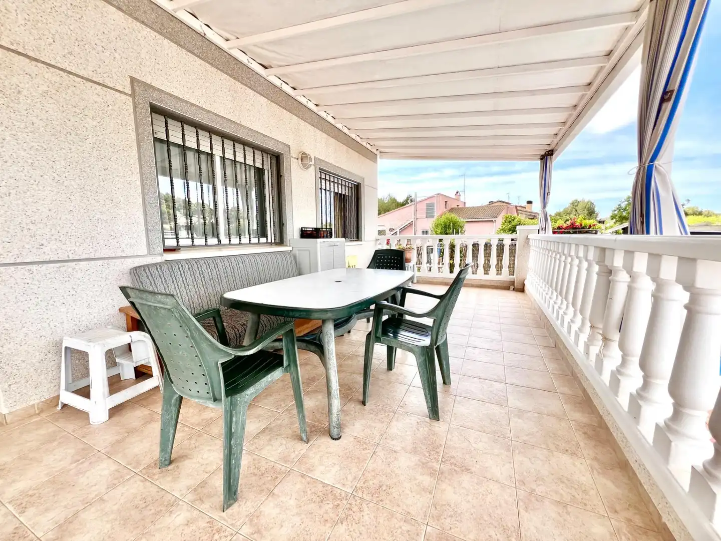 Terraza de Casa o chalet en venta en Calafell con Aire acondicionado, Calefacción y Jardín privado