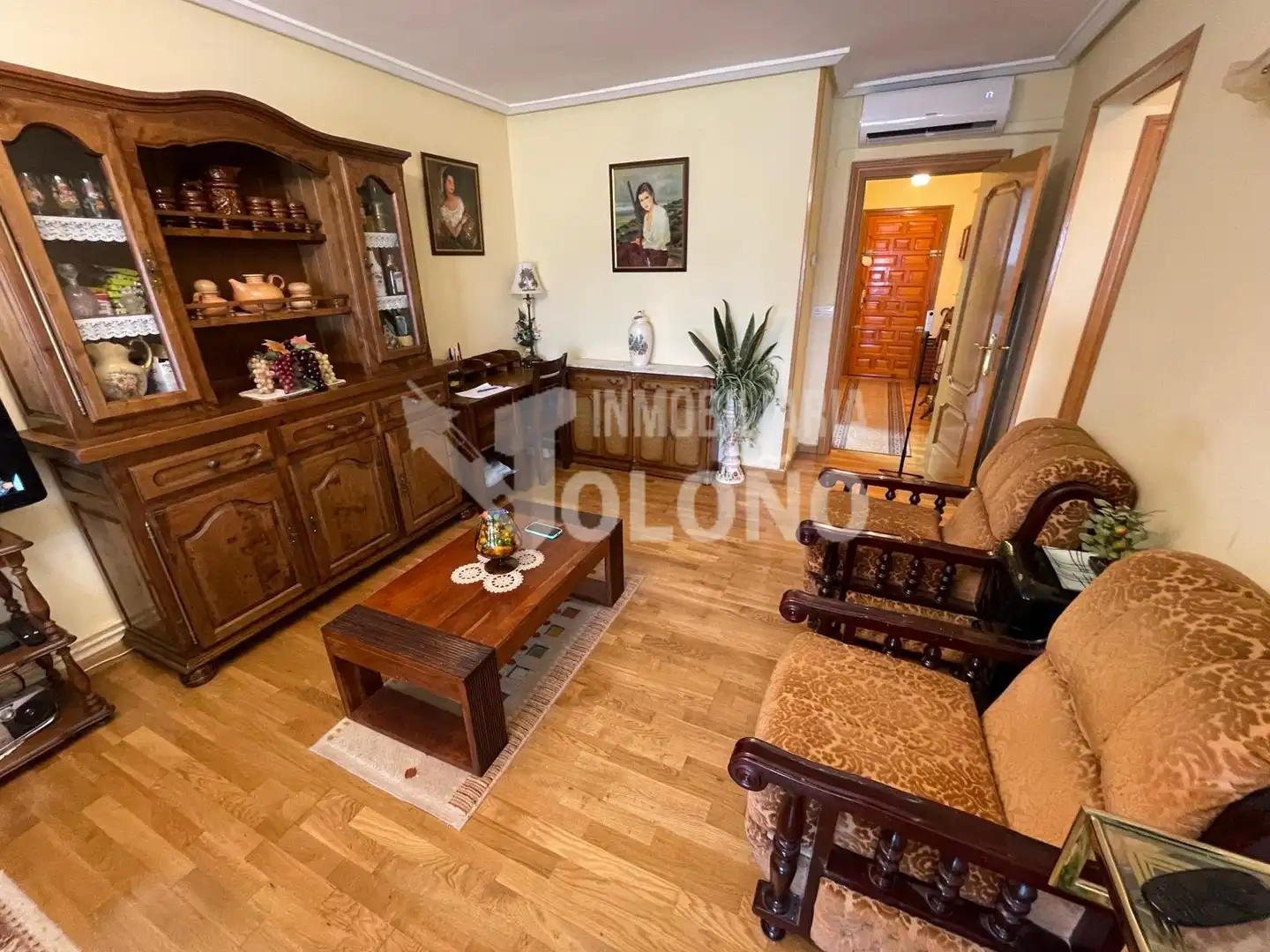 Sala de estar de Apartamento en venta en Labastida / Bastida con Aire acondicionado, Calefacción y Parquet