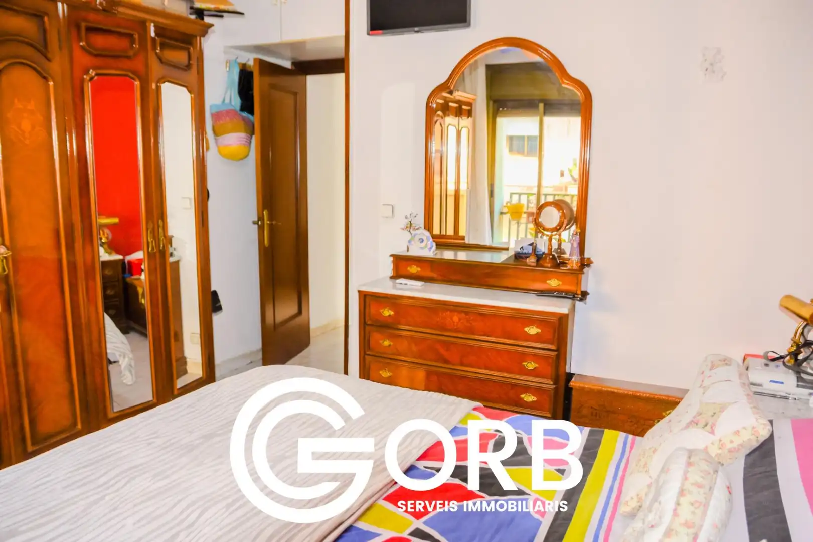 Bedroom of Flat for sale in Mataró  with Balcony