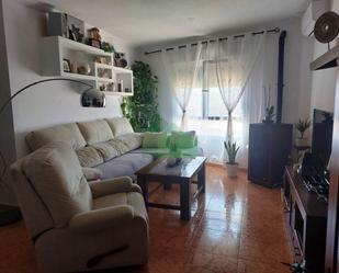 Living room of Flat for sale in Puebla de la Calzada  with Air Conditioner, Terrace and Balcony