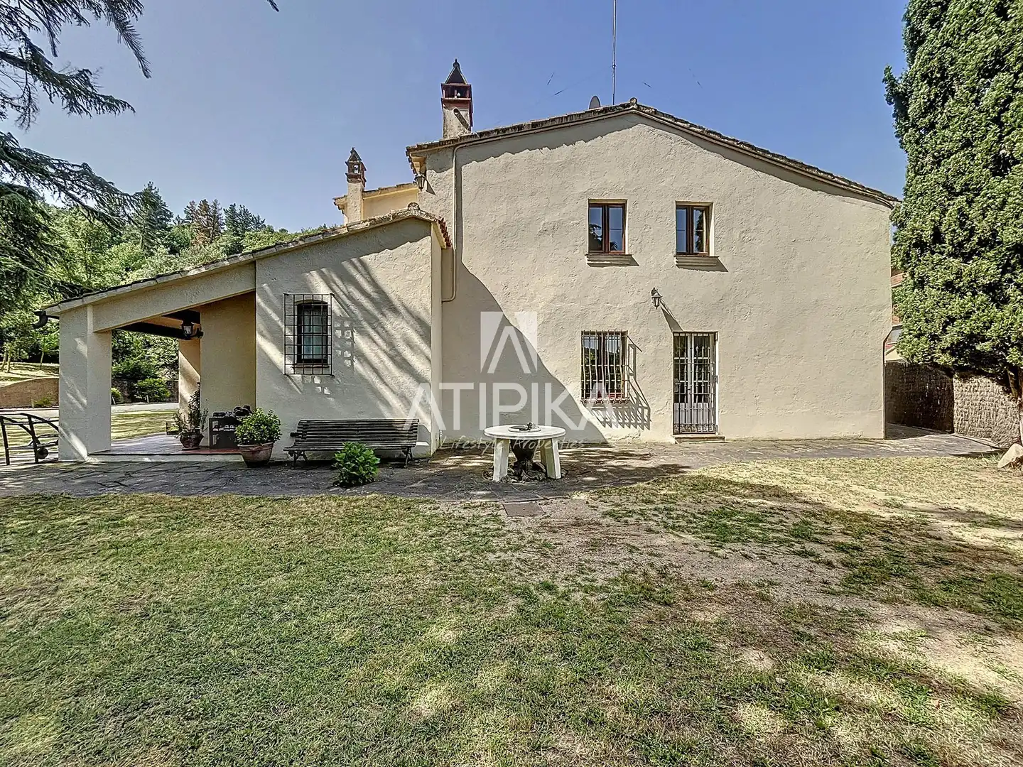 Jardín de Finca rústica en venta en Vallgorguina con Calefacción, Parquet y Trastero