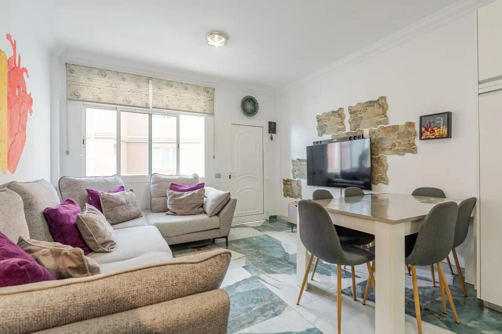 Sala de estar de Piso en venta en Arucas con Balcón