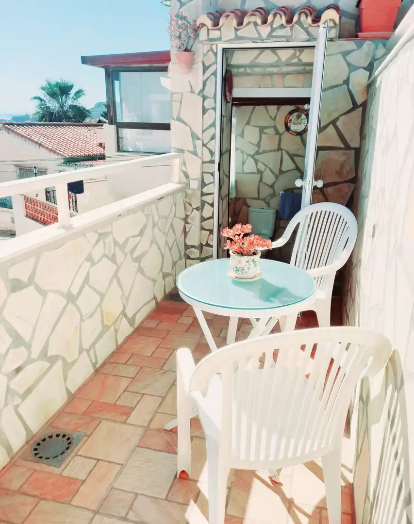 Terraza de Casa o chalet en venta en Rincón de la Victoria con Aire acondicionado, Jardín privado y Terraza