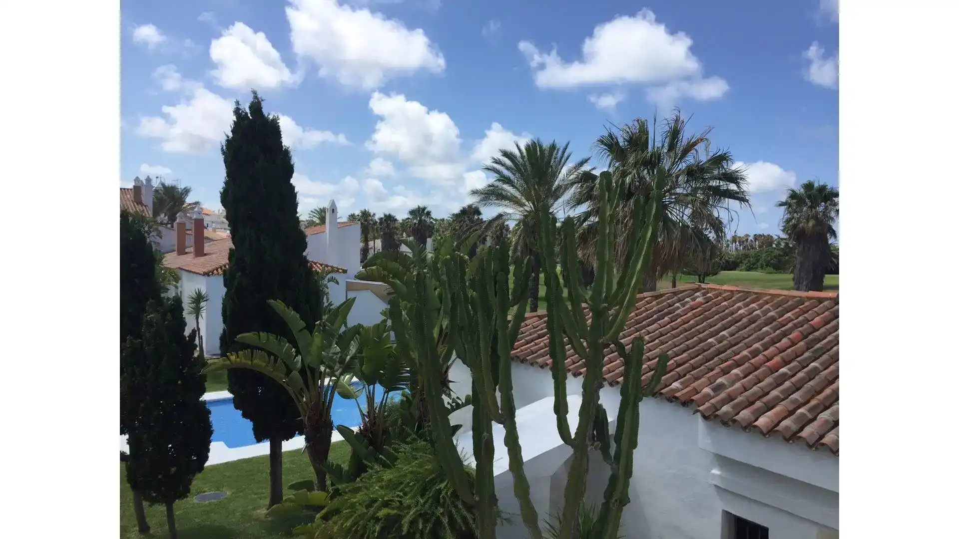 Jardín de Casa adosada de alquiler en Costa Ballena Golf