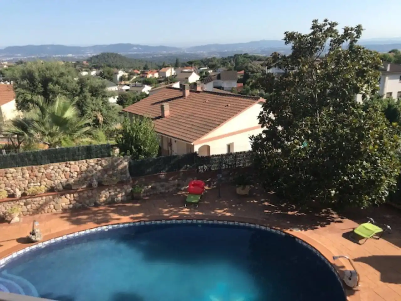 Piscina de Casa o chalet en venta en Caldes de Montbui con Aire acondicionado, Calefacción y Jardín privado