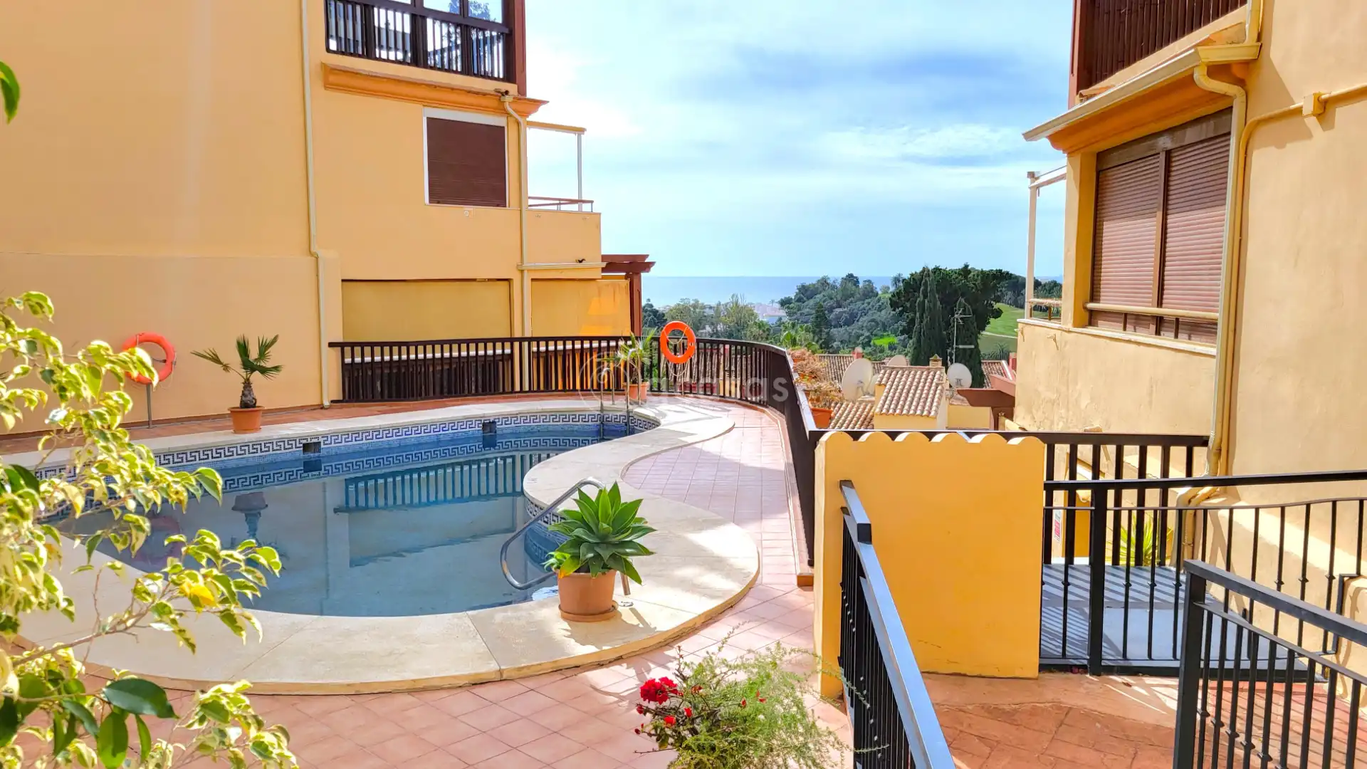 Swimming pool of Apartments for sale in Benalmádena  with Air Conditioner, Heating and Terrace