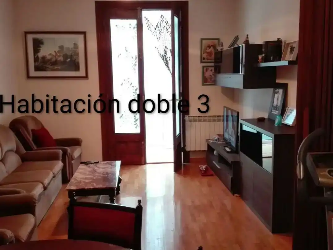 Sala de estar de Piso de alquiler en Vitoria - Gasteiz con Amueblado y Balcón