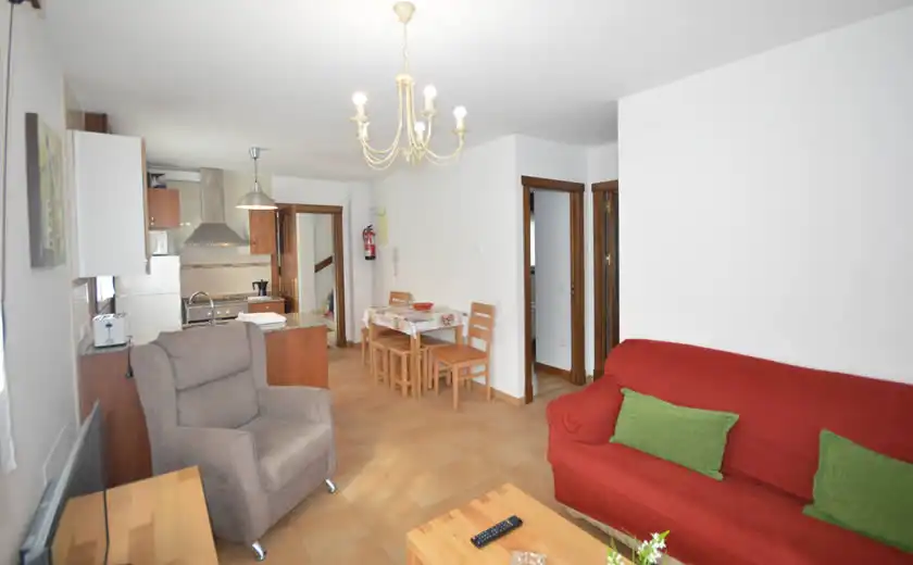 Sala de estar de Apartamento de alquiler en Llanes con Calefacción, Amueblado y Horno