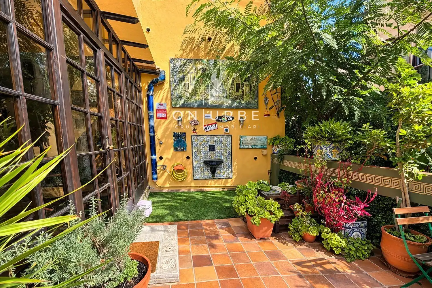 Jardí de Àtic en venda en Barcelona amb Aire condicionat, Terrassa i Piscina