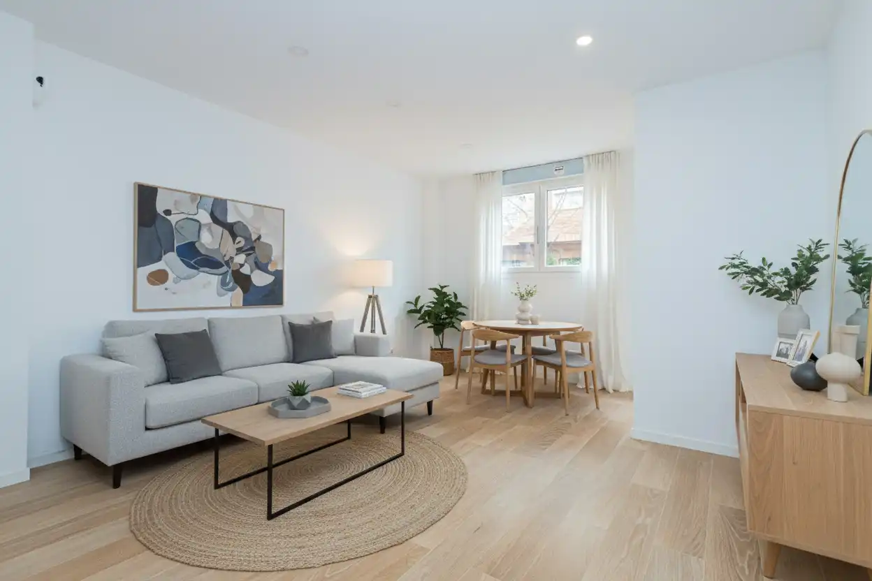 Sala d'estar de Loft en venda en Villanueva del Pardillo amb Aire condicionat, Calefacció i Jardí privat