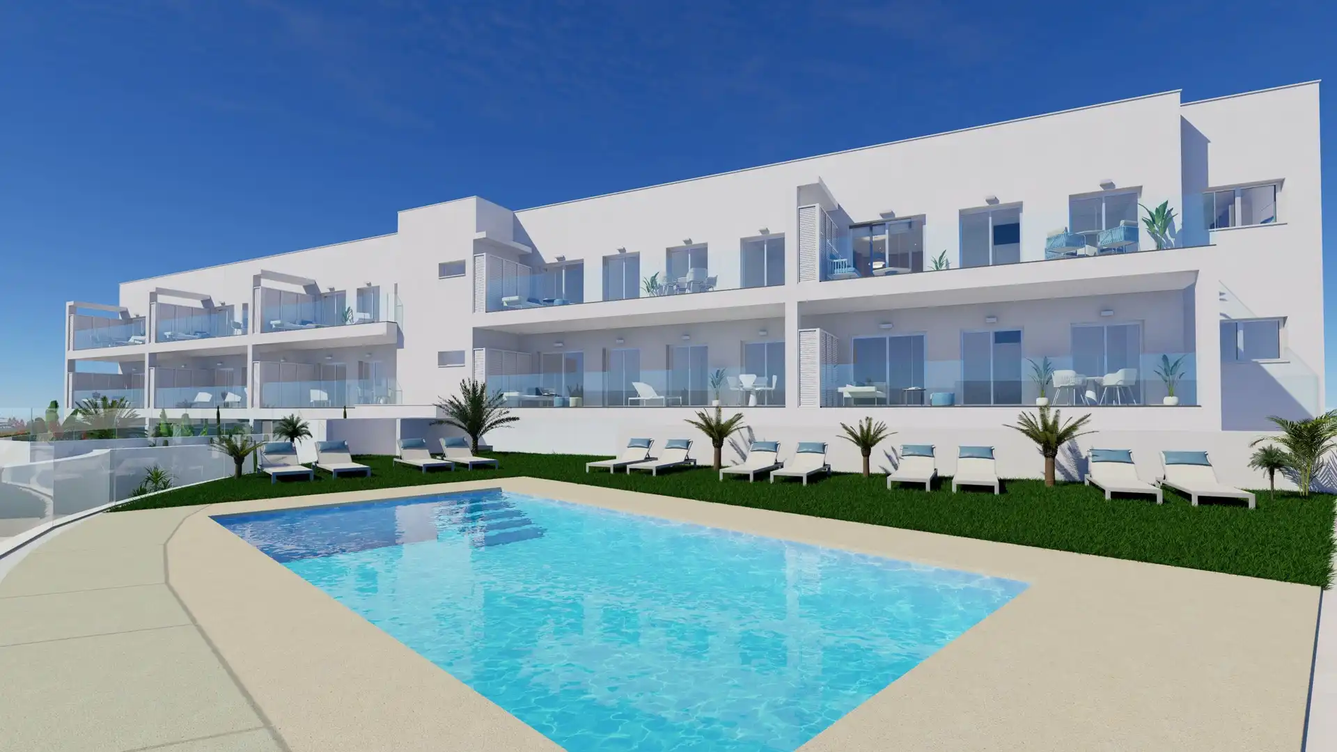 Piscina de Apartament en venda en Mojácar amb Terrassa, Piscina i Piscina comunitària