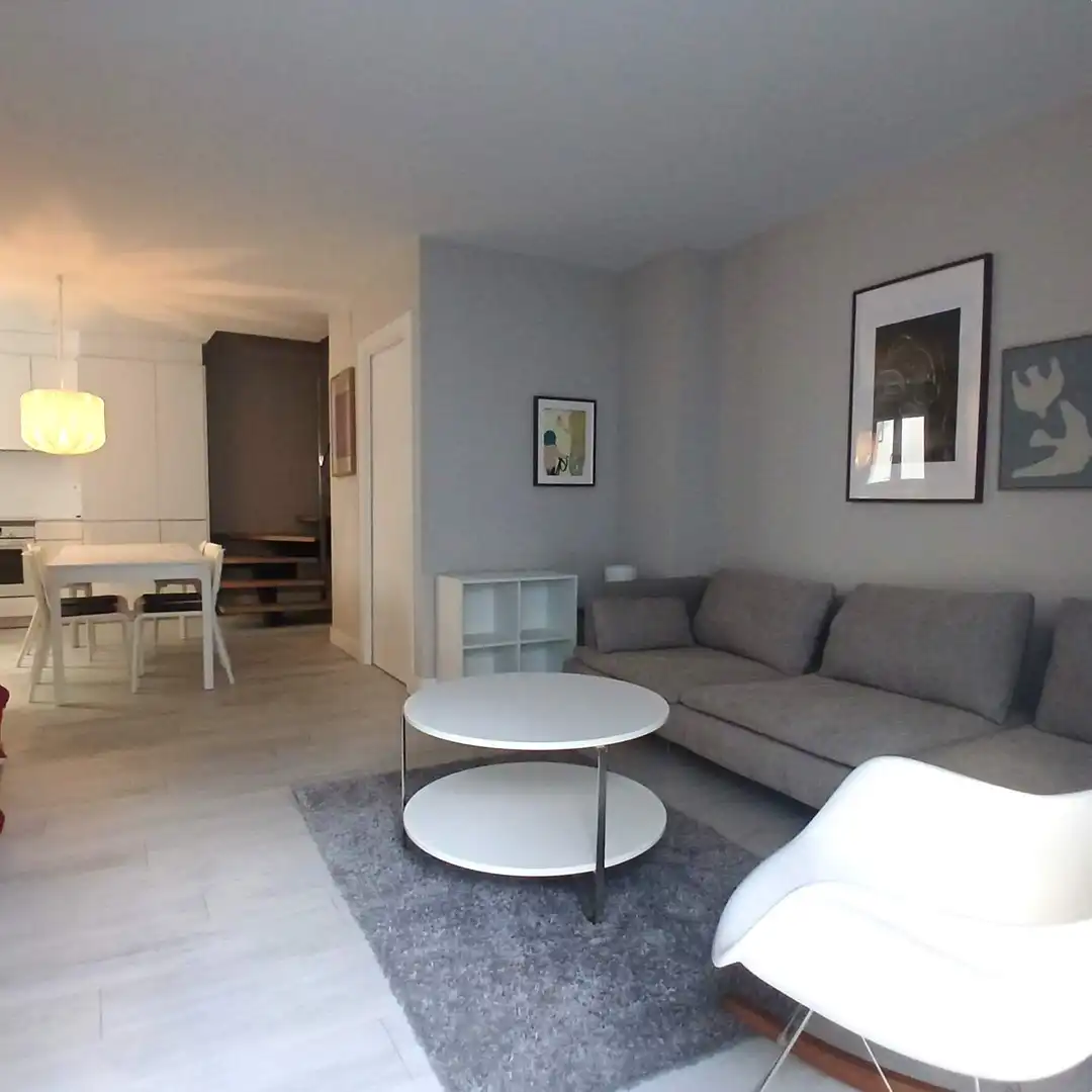 Sala d'estar de Àtic de lloguer en León Capital 