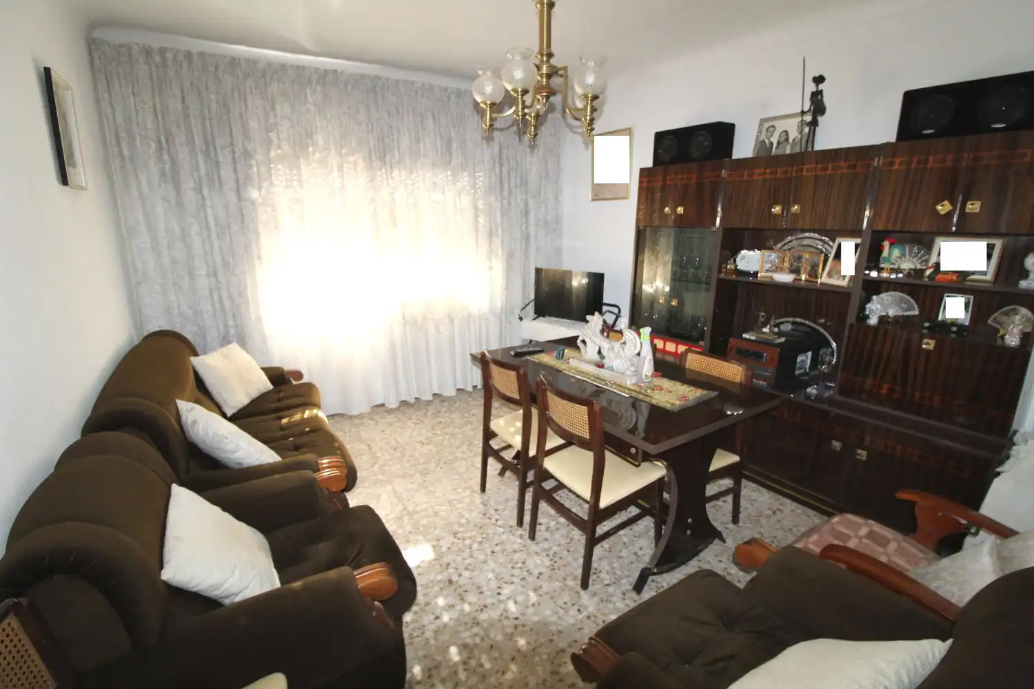 Sala de estar de Casa adosada en venta en Aldea del Rey