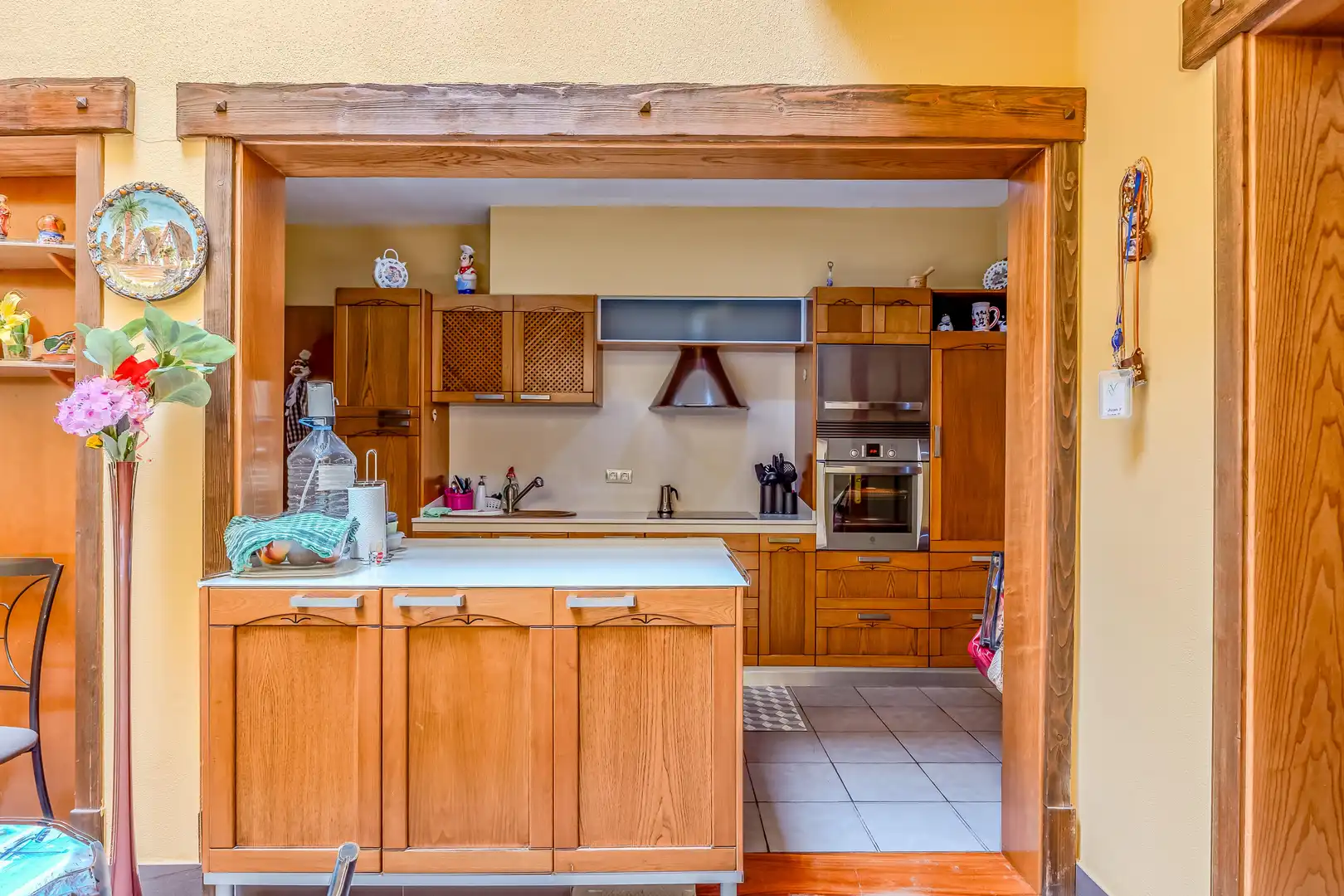 Kitchen of Houses for sale in Santa Lucía de Tirajana  with Terrace, Storage room and Balcony