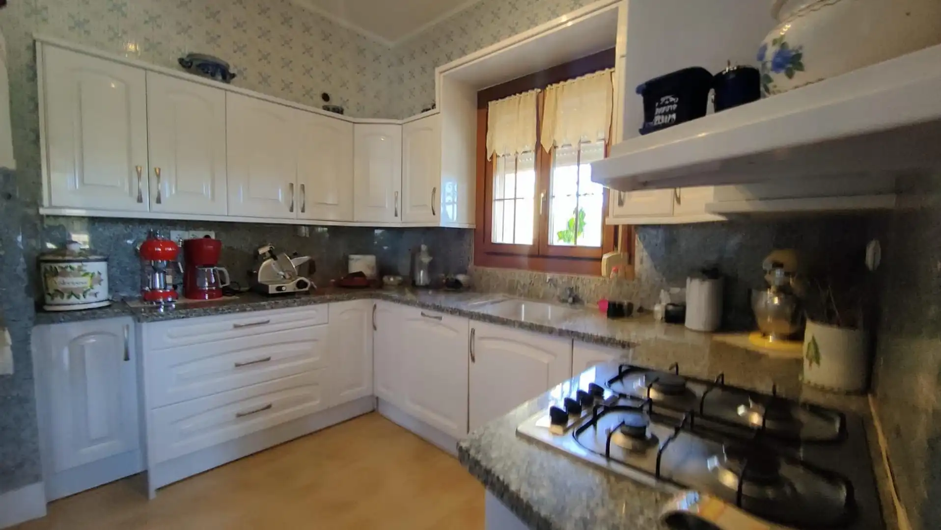 Cocina de Casa o chalet en venta en Moraira con Aire acondicionado, Jardín privado y Terraza